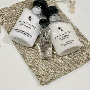 BVLGARI Travel Set Perfume And Body Lotion