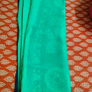 Green Saree