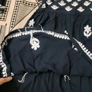 Lucknowi Handwork Frock N Pant