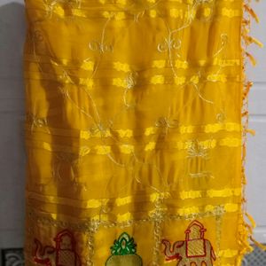 Yellow Saree