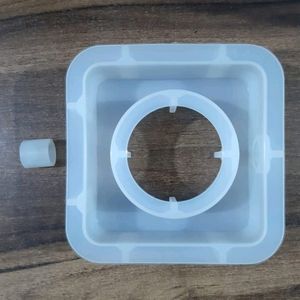 Square Planter Mould With 1 Test Tube