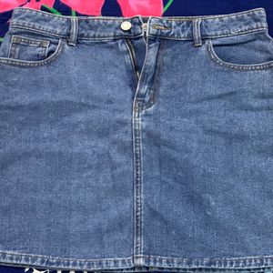 Short Denim Skirt