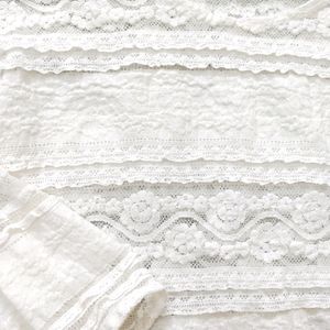 New Dreamy White Lace Top