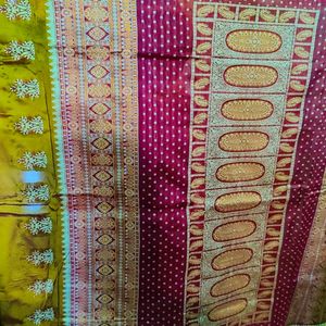 Beautiful New Samabalpuri Pata Silk saree