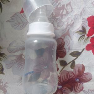 Niscomed Manual Breast Pump + Feeding Bottle