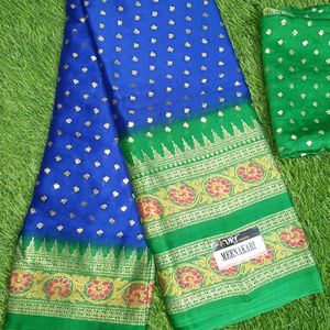 Beautiful Foil Print Saree Trending Sarees