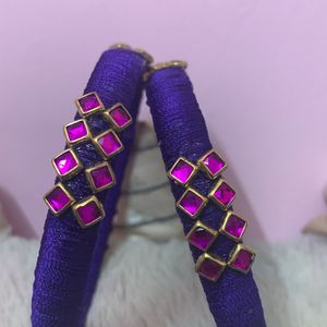 🎀New Silk Thread Bangles 🔥