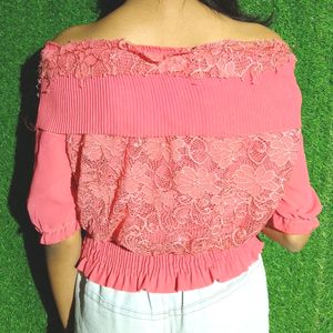 Woman Sylish Off Shoulder Top