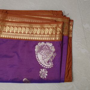 Double Shaded Saree