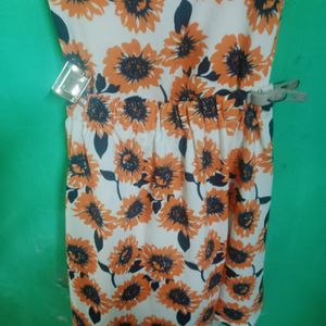 Cord_set Sunflower Print