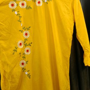 Yellow Tunic Top