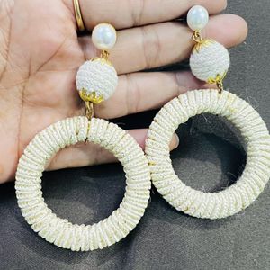 Offwhite Handmade Earrings