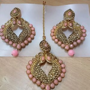 Earrings With Mangtika