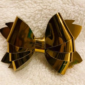 It's A Golden Cute Hairbow Clip