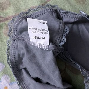 Freebies With Mumuso Grey Panty