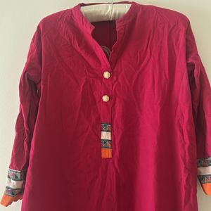 Beautiful Kurti 40 Size Collard Full Sleeves