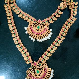 South Indian Bridal Matte Finish Jewelry