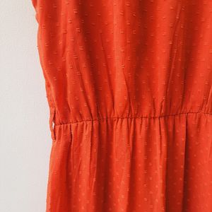 Rust Brown Maxi Dress