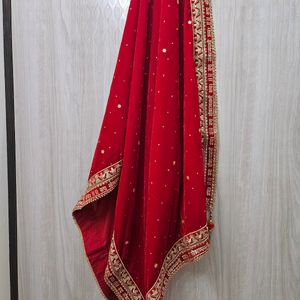 Heavy Velvet Bridal Dupatta