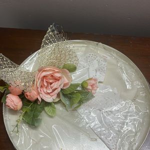 Beautiful Handmade White Gifting Tray