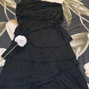 Black One Shoulder Dress