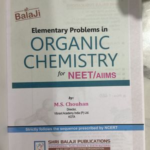 NEET Organic Chemistry reference Book