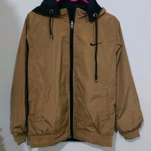 Nike Double Side Jacket With Detachable Hood