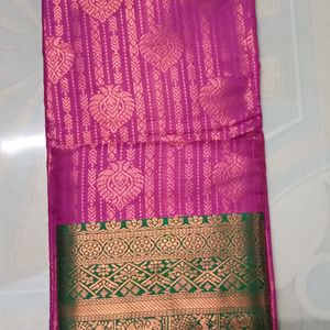 A New Brand Copper Silk Saree 1