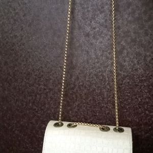 Women Clutch With Golden Sling