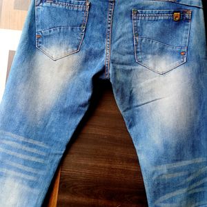 Pure Cotton, Brand New 32waist Ripped Jeans