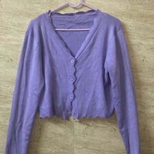 Lavender Cardigan