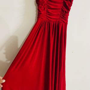 Red Sexy Vintage Prom Dress