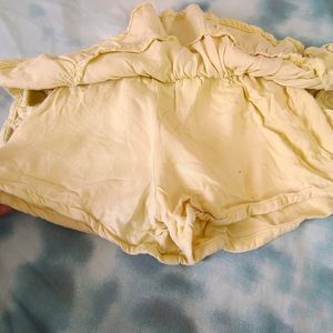 Baby Short Skirt - Yellow