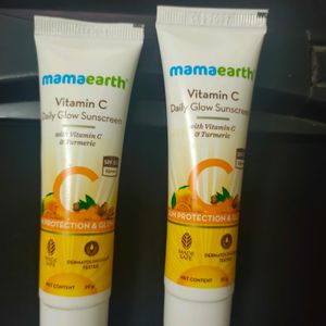 Mama Earth Vitamin C Glow Sunscreen