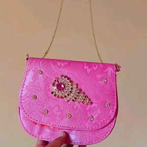 Girls Pink Slingbag