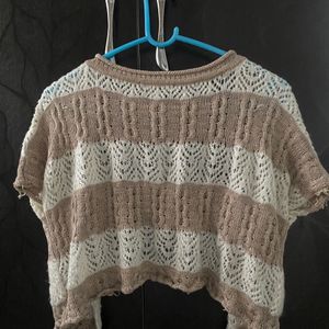 Wool Crop Shrug