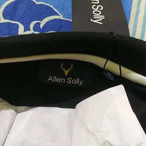 Allen Solly Black T Shirt