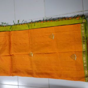 Kanchivaram With Embroidery  Work