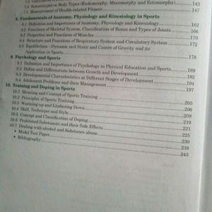 Class 11 , Physical Education Book