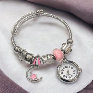 Stainless Steel Watch Pandora Bracelet