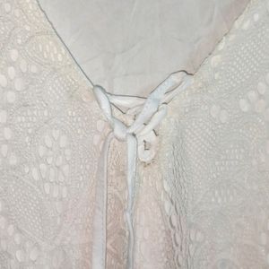 🇨🇳 MILLER'S Trendy Lace Top Layered White