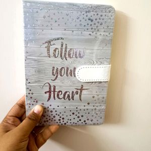 Follow Your Heart Magnetic Diary