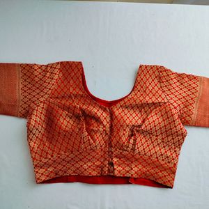 Red Casual Saree (Women's)