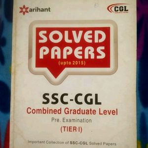 Solved Papers Of SSC-CGL