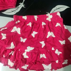 Skirt And Top For Baby Girl