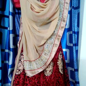 Lehanga with Dupatta.