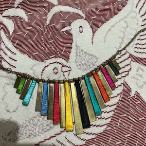 Multicolor Choker Necklace