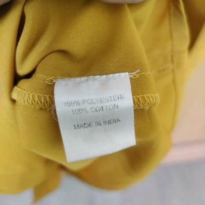 Mustard solid Shirt from Faballey