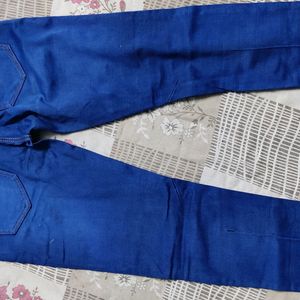 SUPERDRY Blue Rough Look Jeans Size