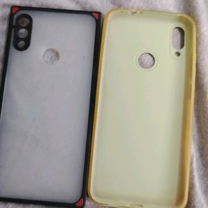 BUY ONE GET ONE Silicon Back Phone Cover Redmi Xiaomi NOTE 7 PRO